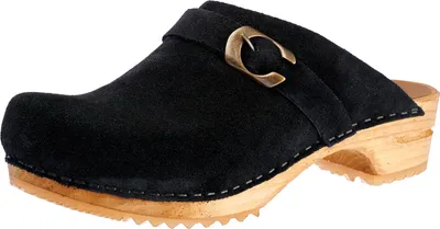 Produktbild von Sanita Wood-Hedi Open Clog Black Gr.39