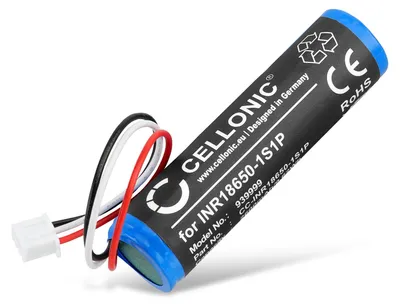 Image de CELLONIC 1x Batterie pour Rasoirs & Tondeuses Compatible avec Theradome LH80 Pro, LH80, LH40 - (2600mAh, 3.7V)