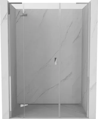 Obrázek produktu pro Mexen Mist-H L levé sprchové dveře 125 cm, transparentní, chrom - 8A5L-125-001-01-00-L