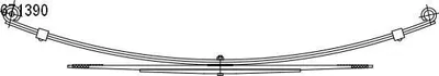 Produktbild von CS Germany 10.671.390.00 Blattfedern für FIAT DUCATO Kasten (290) Hinten 650/650mm