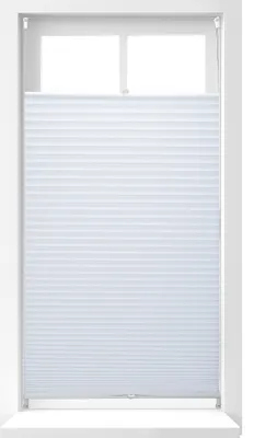 Obrázek produktu pro relaxdays Plisovaná roleta bílá 90,0 x 210,0 cm