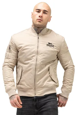 Immagine prodotto di Giacca da uomo slim fit TERN HILL Sand/Black S Lonsdale