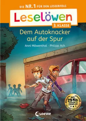 Obrázok produktu pre Leselöwen 3. Klasse - Dem Autoknacker auf der Spur