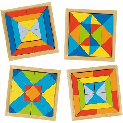 Immagine prodotto di GOKI mosaico di legno mondo delle forme 1 pezzo (Mix)