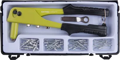 Zdjęcie produktu dla EXTOL CRAFT 7532 Szczypce do nitowania + zestaw 60 nitów