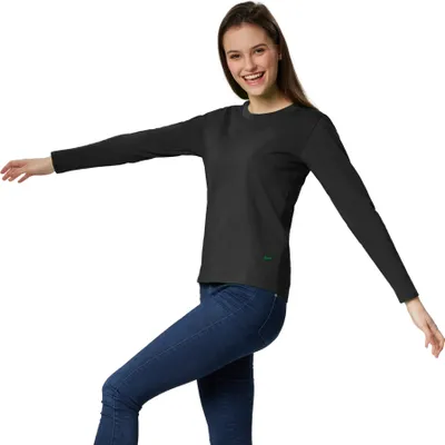 Produktbild von Langarm-Shirt Frauen - schwarz, M