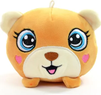 Produktbild von Kögler Zooballas Plüschkugel im Tierdesign Hund Kugeltier 11cm Plüsch braun