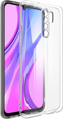 A clear protective phone case is shown with a smartphone inside.