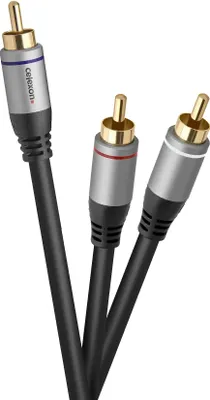 Produktbild von celexon Cinch auf 2x Cinch Audiokabel 5,0m - Professional Line