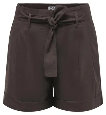Image de Uniquement ONLISOLA HW BELT SHORTS PNT Coffee Bean XL