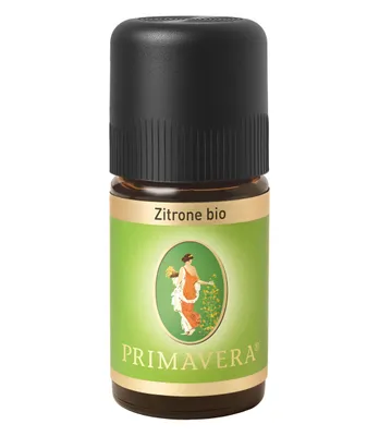 Produktbild von PRIMAVERA® ätherisches Öl Zitrone bio Duftmischung, 5 ml