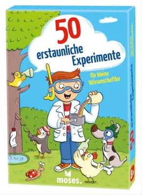 Produktbild von 50 erstaunliche Experimente für kleine Wissen