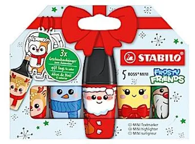 Produktbild von Stabilo Textmarker BOSS® MINI Frosty Friends - ein Set
