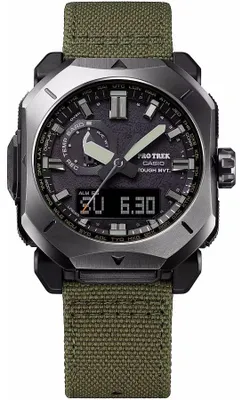 Image de CASIO Protrek pour homme, vert, Casio-PRW-6900YB-3ER