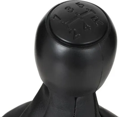 Obrázok produktu pre Radiaca páka + pätka radiacej páky čierna 5-stupňová pre Fiat Panda od 2003-