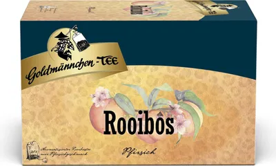 Produktbild von Goldmännchen Tee 4485 Rooibos mit Pfirsicharoma 20 St./Pack.