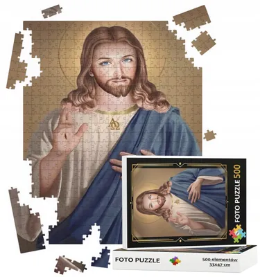 Produktbild von MS Puzzle Jesus Christus Religiöses Motiv 500 Teile