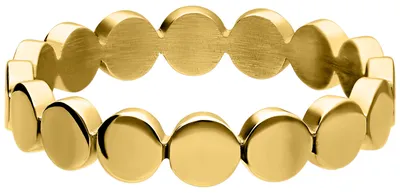 Produktbild von Wildcat Ring - Fine Plate Ring - Gold, 20,0 mm - Chirurgenstahl 316L - wasserfest, langlebig, hautverträglich, Gold