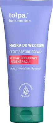 Produktbild von TOŁPA Haarpflege-Routine Haarmaske mit Peptid-Reparatureffekt, 200 ml