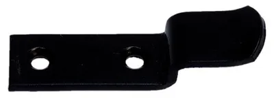 Produktbild von Nord-Rolladenklammer gegengekröpft Ausladung 9 mm TORBEL 75x18x3 - Schwarz - 501035