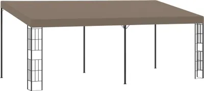 Produktbild von Wand-Pavillon 6x3 m Taupe Stoff
