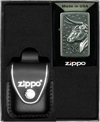 Obrázok produktu pre Sada zapaľovačov ZIPPO ZODIAC TAURUS byk dar No3