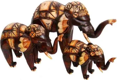 Produktbild von Elefant Bumbo, Holz-Elefant in 3 verschiedenen Größen, Grösse:ca. 15 cm