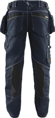 Produktbild von Blakläder 1990 1141 Handwerker Arbeitshose Stretch X1900, Farbe:marineblau/schwarz, Größe:52