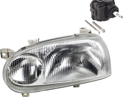 Produktbild von Scheinwerfer passend für VW Golf III 1Hx0 10/91- 09/97 H1 H1 Links m. Stellmotor 1H0941295E 1H0941295C 4A0941295 1H6941017B 1H6941017AF 1H69410 Johns