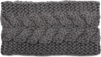 Produktbild von styleBREAKER Damen Stirnband Grobstrick mit Zopfmuster, gestrickt, Haarband, Headband 04026005