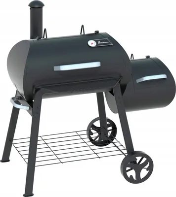 Obrázok produktu pre LANDMANN Vinson 300, Grilovanie, Drevené uhlie (palivo), 810 x 440 mm, Hra Grid, Čierna, liatina, Nerezová oceľ
