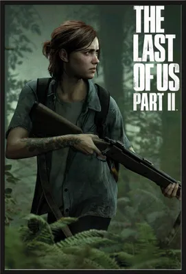 Produktbild von Last of Us, The - Poster - 2 - Ellie + Wechselrahmen, Shinsuke® Maxi Kunststoff schwarz, Acryl-Scheibe