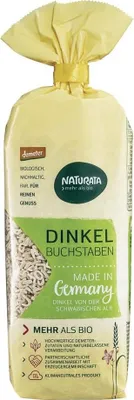 Obrázok produktu pre Dinkel - Buchstabennudeln hell 250g