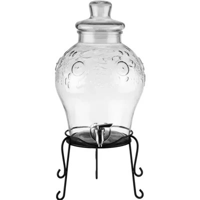 Obrázok produktu pre APS-Germany 10415, 10,5 L, Priehľadná, Čierna, Kov, Silikón, Sklo, Polyetylen, 250 mm, 250 mm, 580 mm