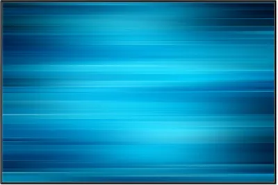 Produktbild von Wallario Wandbild Blau und schwarz gestreift - Abstraktes Streifenmuster, Größe: 61 x 91,50 cm, Poster mit schwarzem Aluminiumrahmen