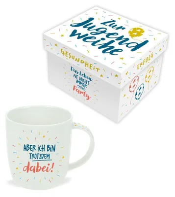 Produktbild von TRÖTSCH - Tasse zur Jugendweihe in Geschenkbox