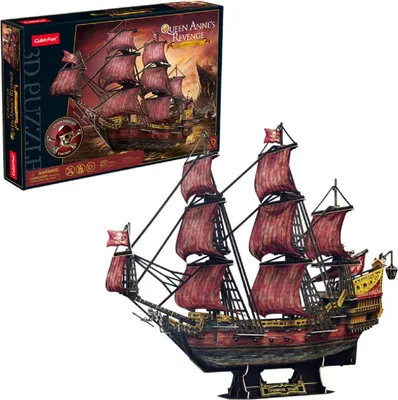 Immagine prodotto di Puzzle 3D Cubic Fun Nave Pirata T4040H 40400