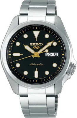Produktbild von Seiko SRPE57K1 Herren-Armbanduhr, Edelstahl-Gehäuse, Metall-Armband