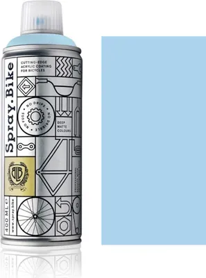 Produktbild von Fahrrad Lackspray Keine GRUNDIERUNG notwendig - Acryllack Spray 400 ml