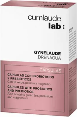 Imagen del producto de Cumlaude Drenaqua Cápsulas con Probióticos y Prebióticos, 30 unidades