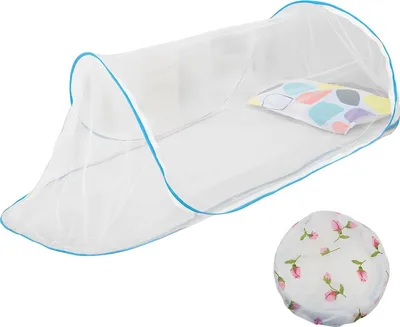 Obrázok produktu pre Stan s moskytiérou, skladacia moskytiéra na jednolôžko so zipsom, vyskakovacia moskytiéra, bez nutnosti inštalácie, prenosný stan s moskytiérou na cestovanie, kempovanie, parky (B)