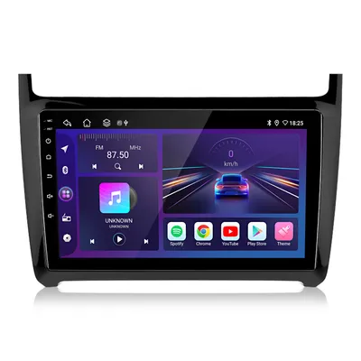 Image de 9''HD Für VW Polo 5 2008-2020 Andriod13 1+32G Carplay Autoradio GPS DAB+ Navi WIFI RDS FM