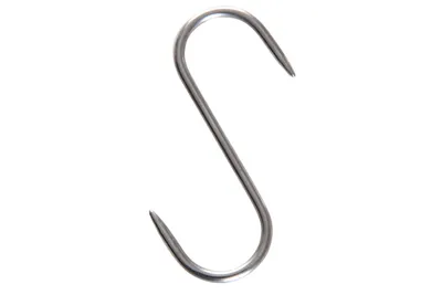 Image de Sambonet Coltelleria, acier inoxydable / Crochet à viande à deux pointes, 12 cm, P0007-P00157-42524-12