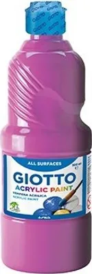 Produktbild von Giotto Acrylic Tempera 500 ml Magenta Hohe Opazität für Papier Holz Leinwand