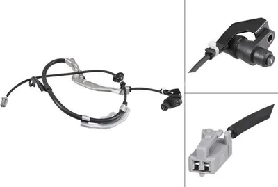 Produktbild von A.B.S. ABS Sensor Raddrehzahl Hinten Rechts für TOYOTA RAV 4 I (SXA1) 31047