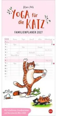 Obrázok produktu pre Puth Yoga für die Katz Familienplaner 2027