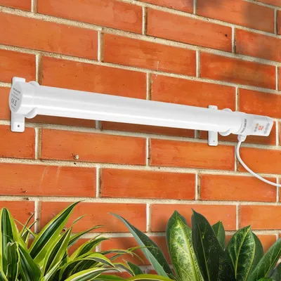 Obrázek produktu pro Elektrické topení pro skleník, 120 W, s časovačem, trubkové topení, délka 640 mm