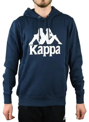 Produktbild von Kappa - "Taino" Kapuzenpullover für Herren PP9446 (XXL) (Dunkles Marineblau)