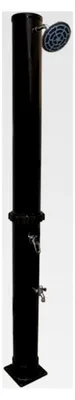 Produktbild von Solardusche für den Garten | Brause mit Wasserhahn | 35 Liter Schwarz