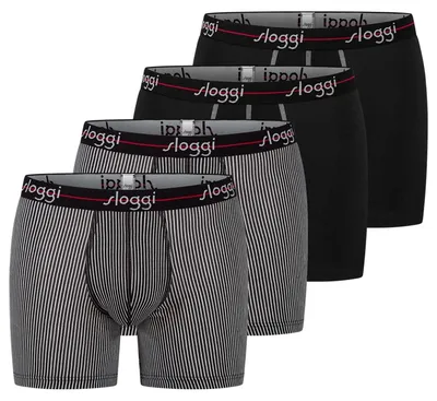 Produktbild von sloggi 4er Pack Start Long Short / Pant Extra weiches Taillenband, gedoppelte Verarbeitung im Schrittbereich, Wunderbar weiches Material